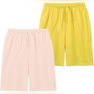 ALWAYSONE Kids Cotton Sweat Sport Shorts with Drawstring Soft Jersey Athletic